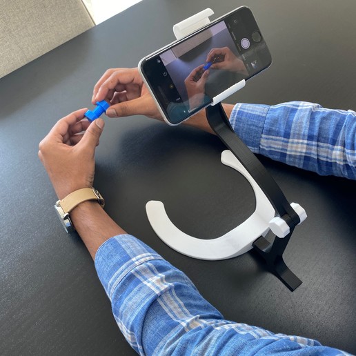 Download STL file Smartphone Stand for Video Recording • 3D printer